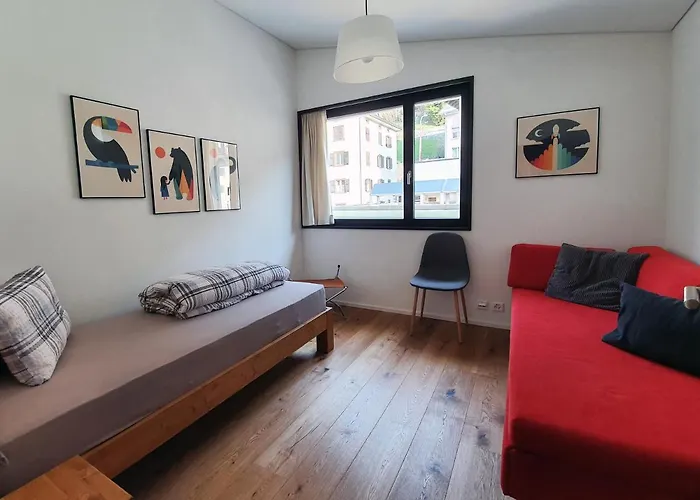 3,5 Dachwohnung: Modern, Komfortabel, Zentral, Mit Bergsicht * ديسنتس
